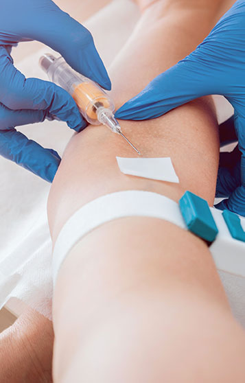 Tesi Care - Prise de sang et injection